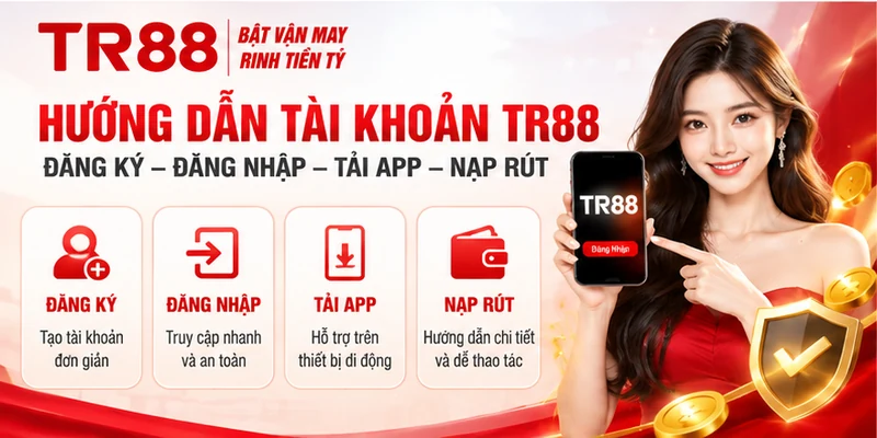 Hướng dẫn tài khoản và giao dịch TR88